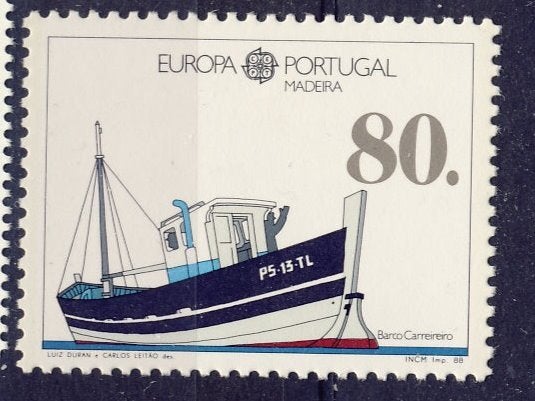 Madère 1988 - CEPT n 118 a **, Timbres & Monnaies, Envoi, Autres pays, Non oblitéré