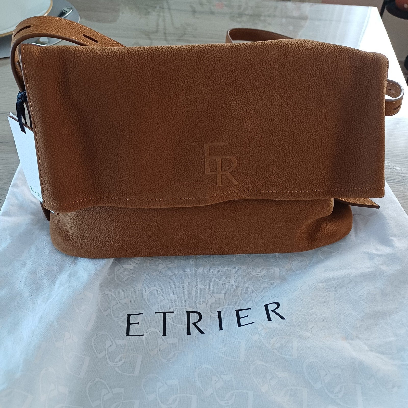 Splinternieuwe tas van Etrier, Ophalen of Verzenden, Nieuw, Bruin, Handtas