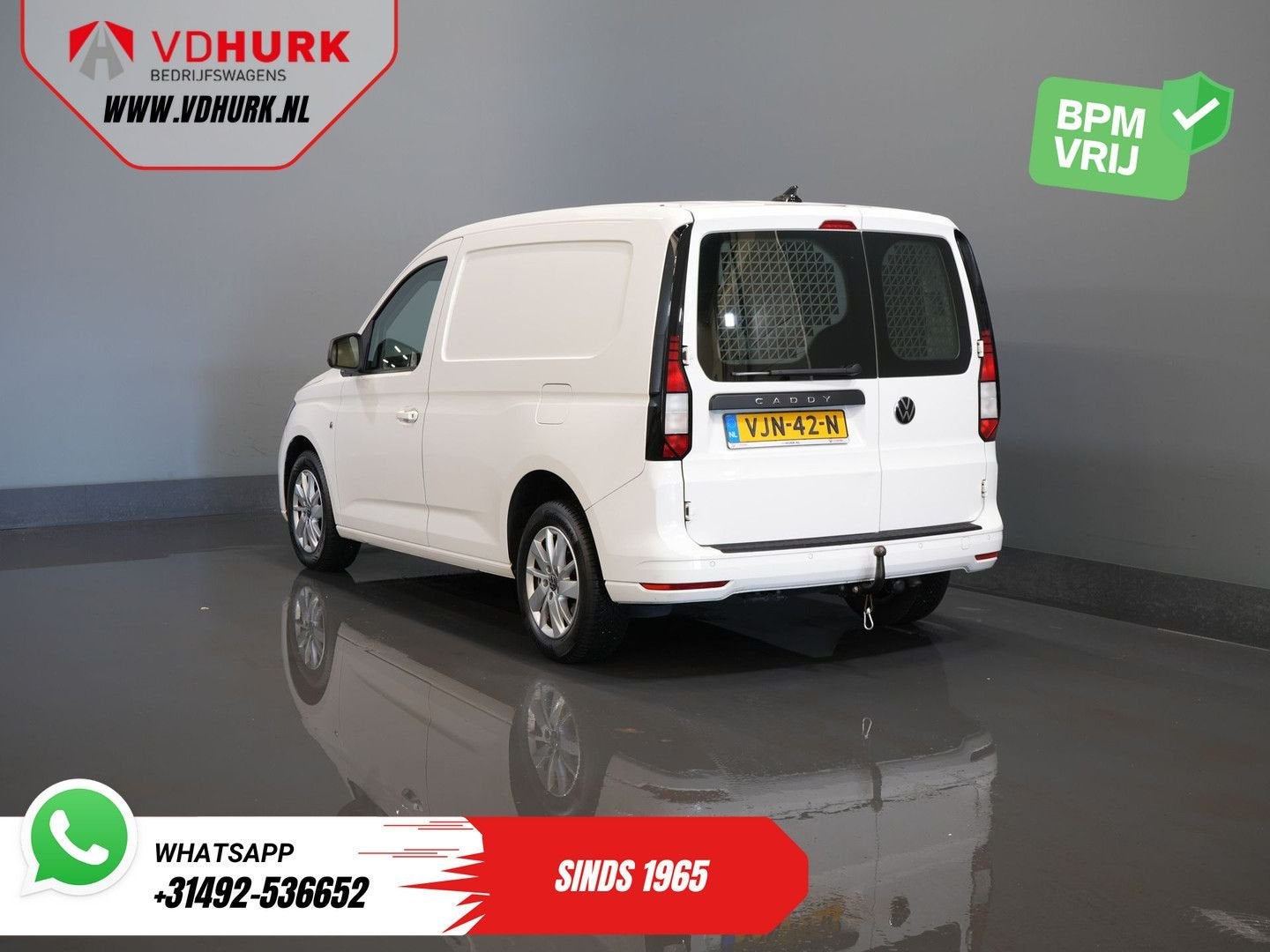 Volkswagen Caddy Cargo 2.0 TDI Dealer Onderhouden/ Carplay/, Auto's, Parkeersensor, Wit, Bedrijf, 130 g/km