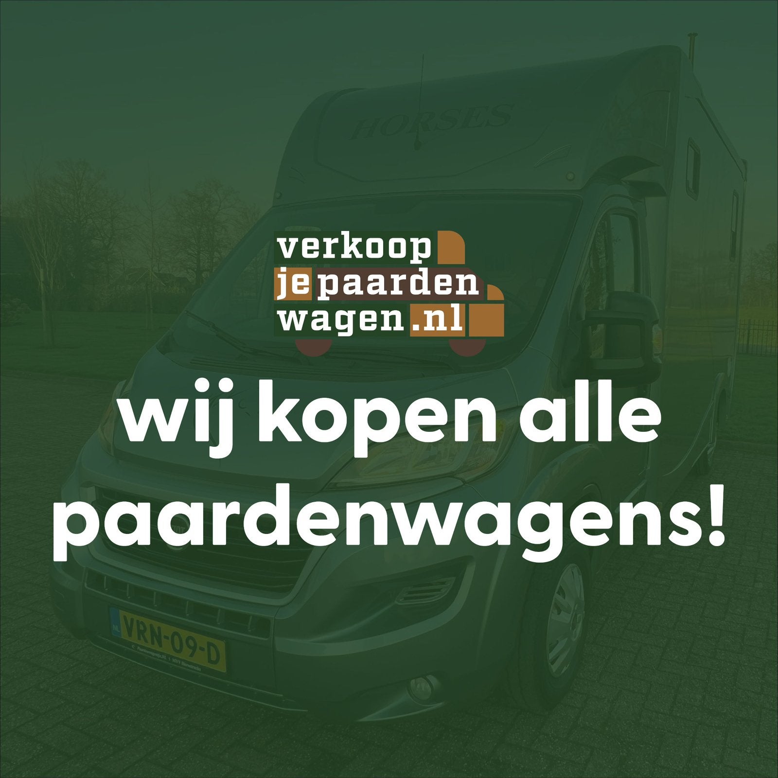 Wij kopen uw paardencamionette ! Fijne afhandeling!, Enlèvement, Utilisé
