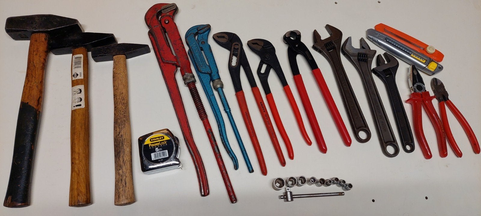 Lot handgereedschap / bankgereedschap, Ophalen of Verzenden, Zo goed als nieuw