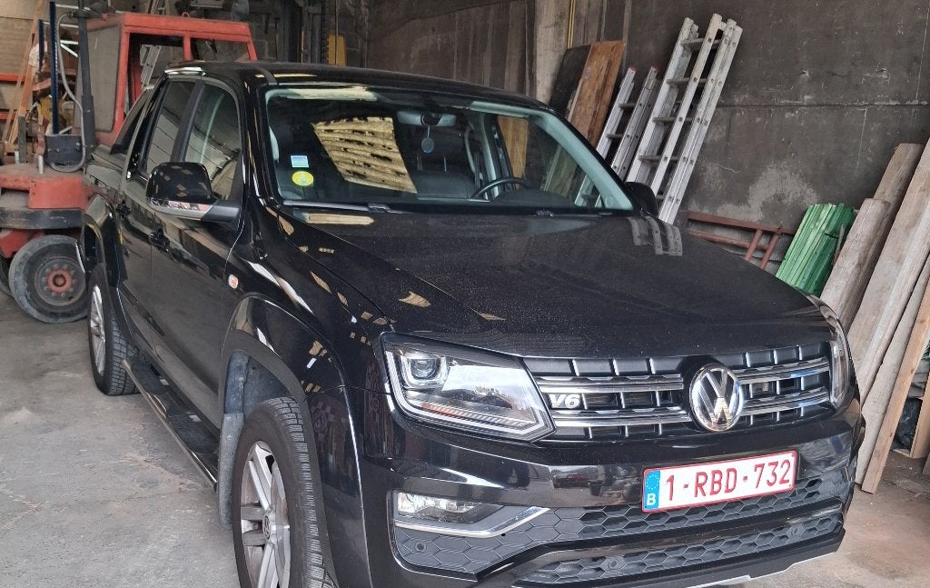 VW Amarok, Auto's, Automaat, Zwart, Leder, Diesel