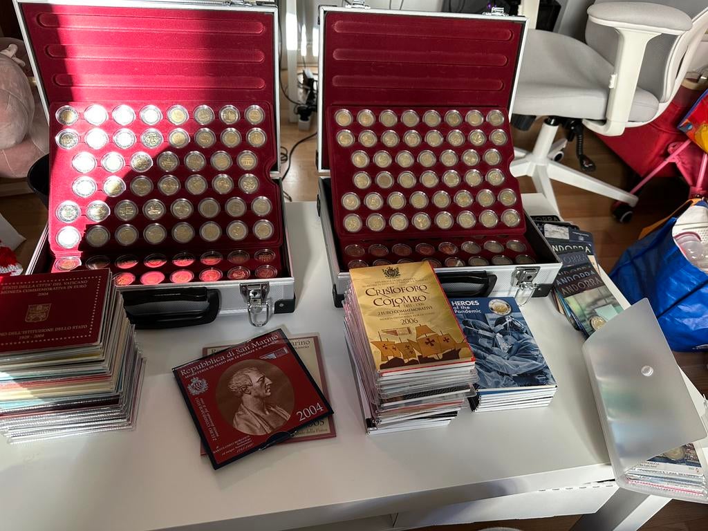 Collection 2 euro - 94% complet, Tickets & Billets