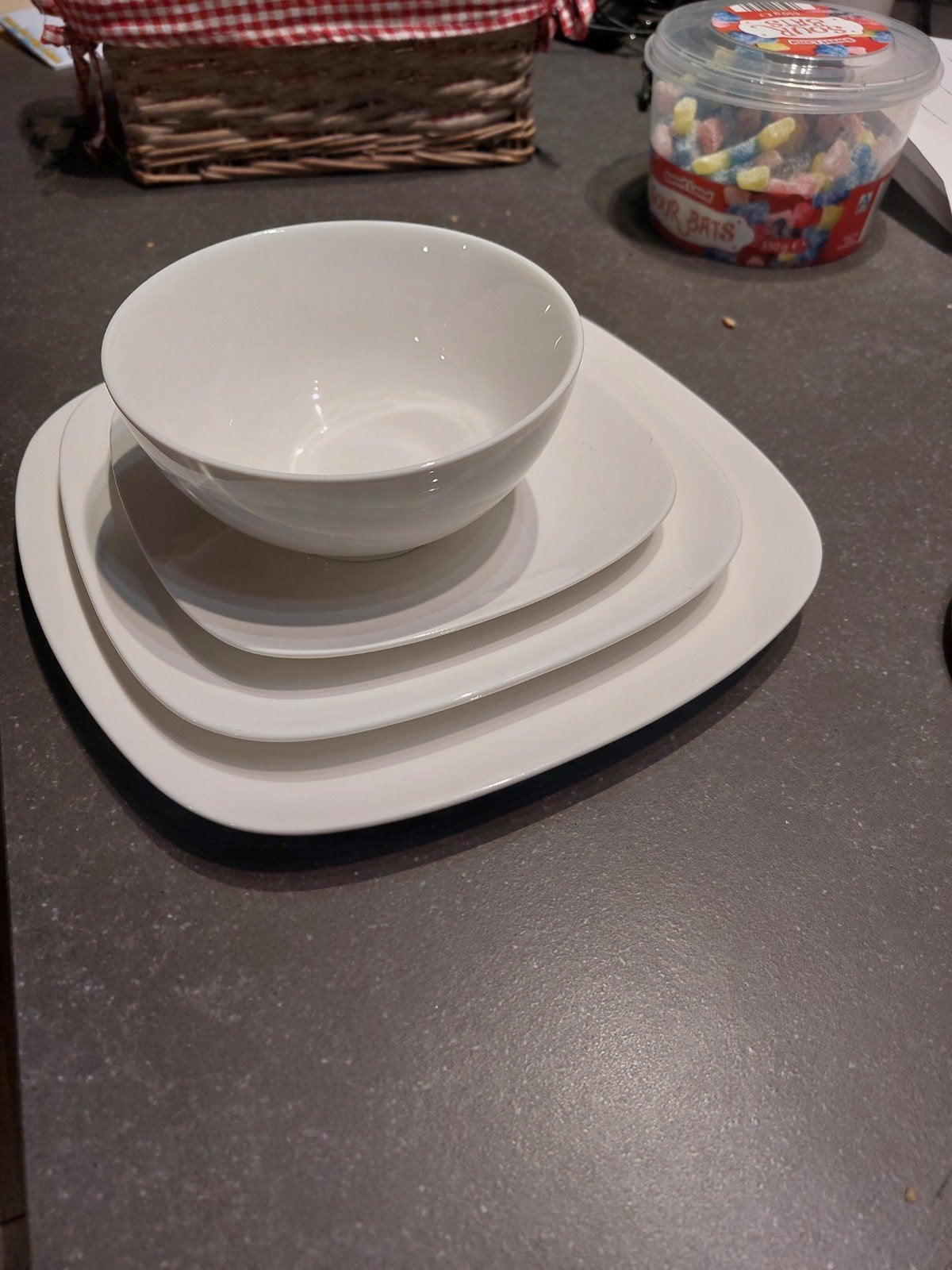 Volledig servies., Service complet, Poterie, Comme neuf, Enlèvement