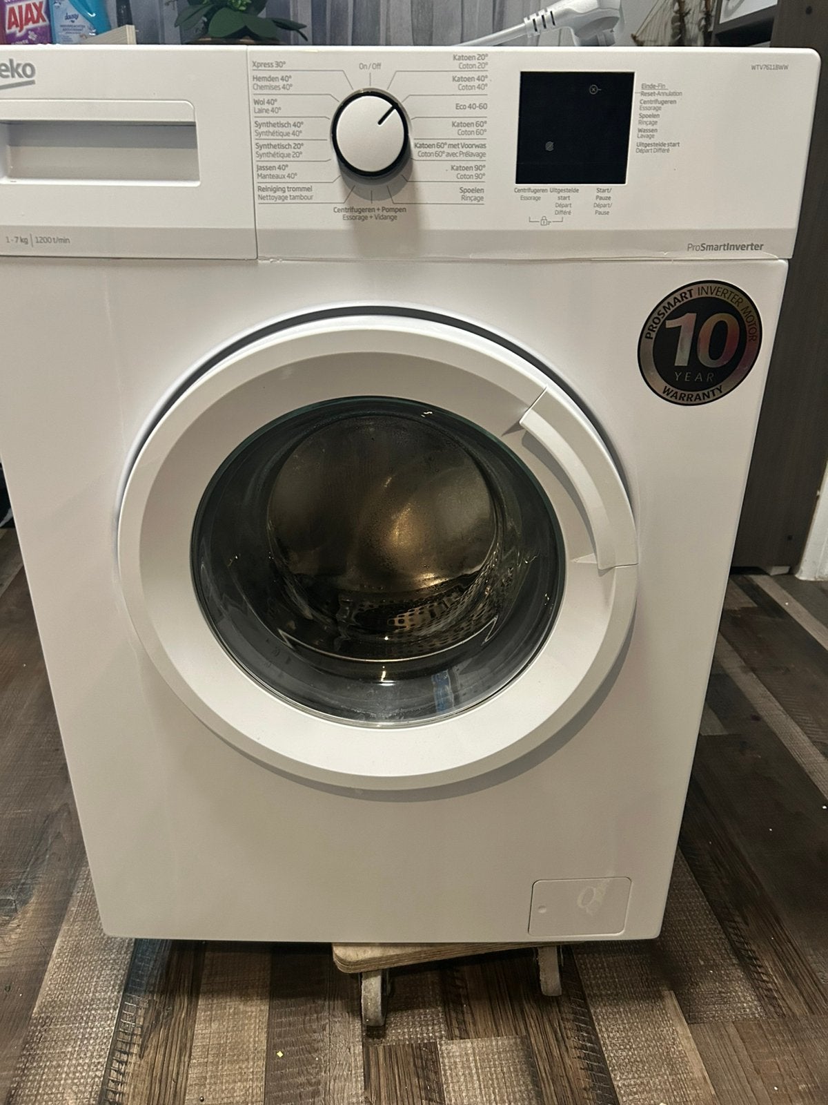 Wasmachine Beco 100€, Ophalen of Verzenden, Zo goed als nieuw