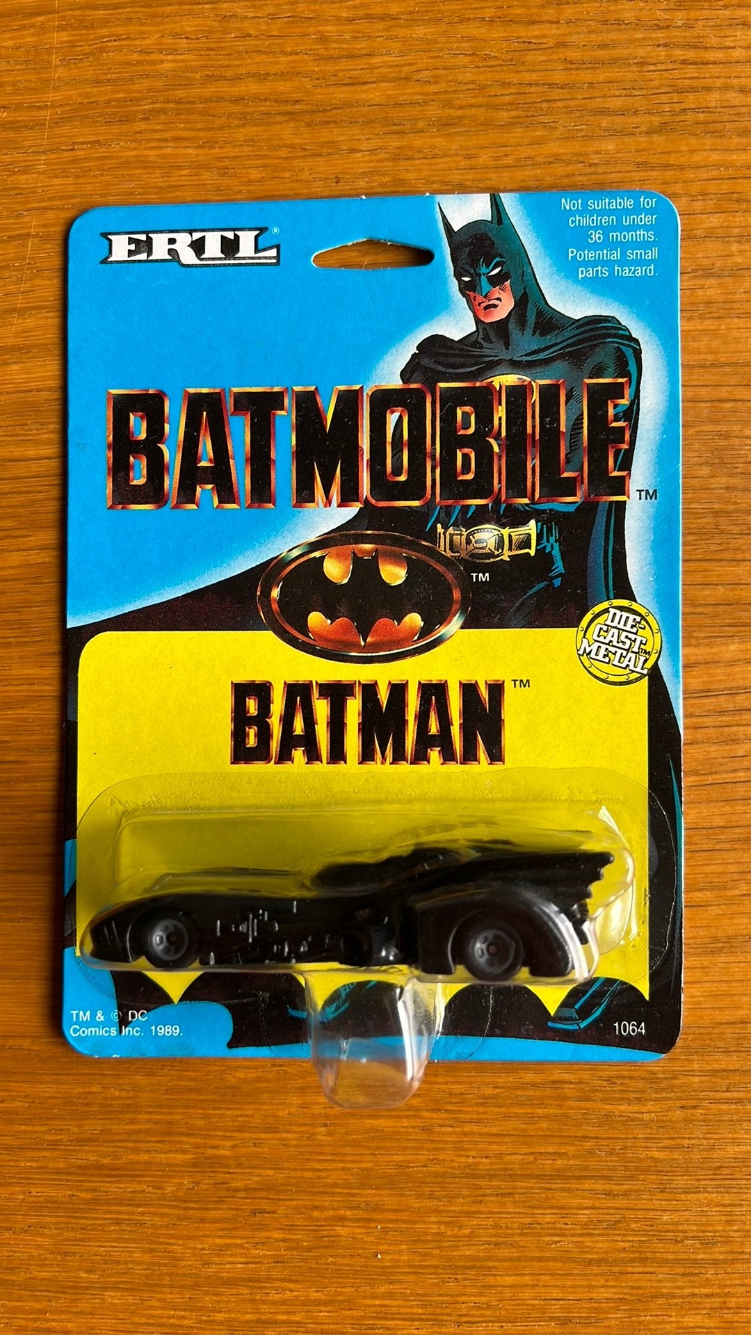 ERTL BATMOBILE 1989 in originele verpakking, Ophalen of Verzenden, Nieuw