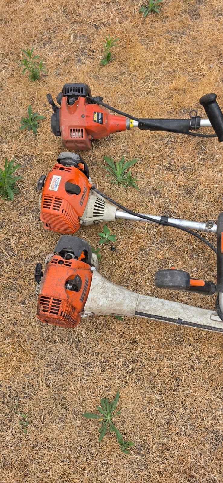 Bosmaaiers stihl voor onderdelen, Tuin en Terras, Ophalen