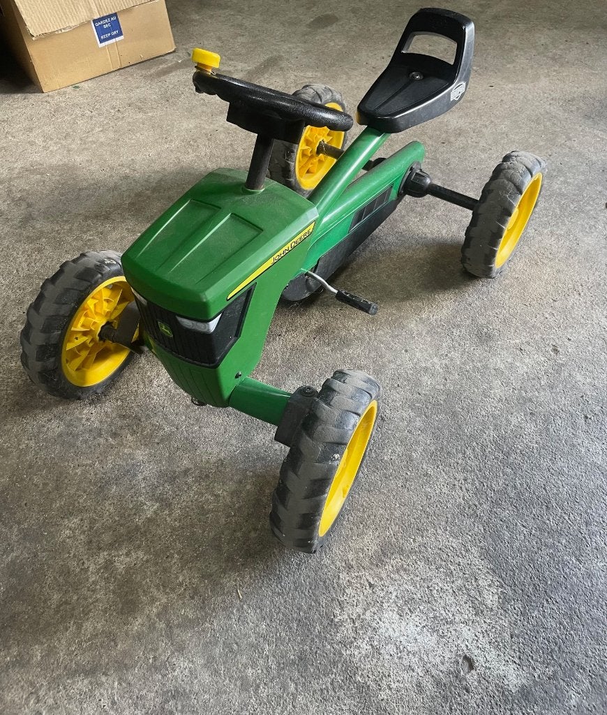 Berg gocart John deere, Ophalen, Gebruikt, Berg