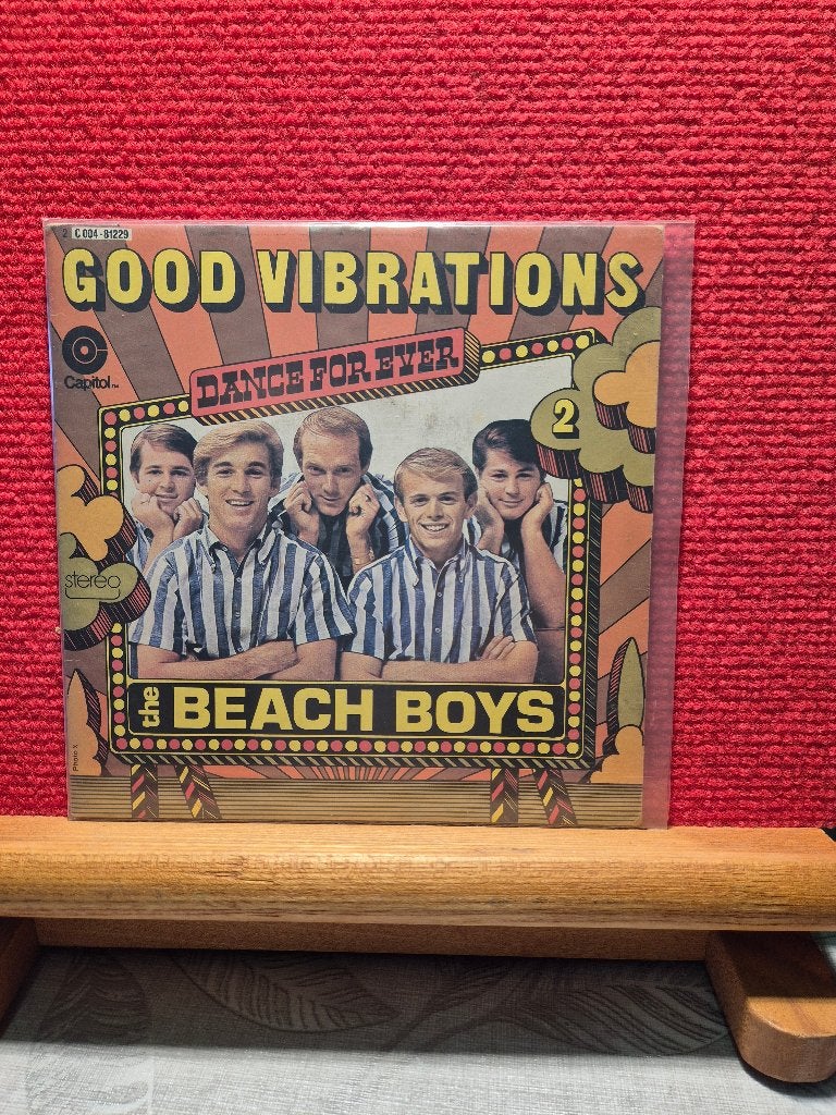 the beach boys, Cd's en Dvd's, Vinyl | Pop, Gebruikt, 7 inch, Ophalen of Verzenden, Beschermende buitenhoes