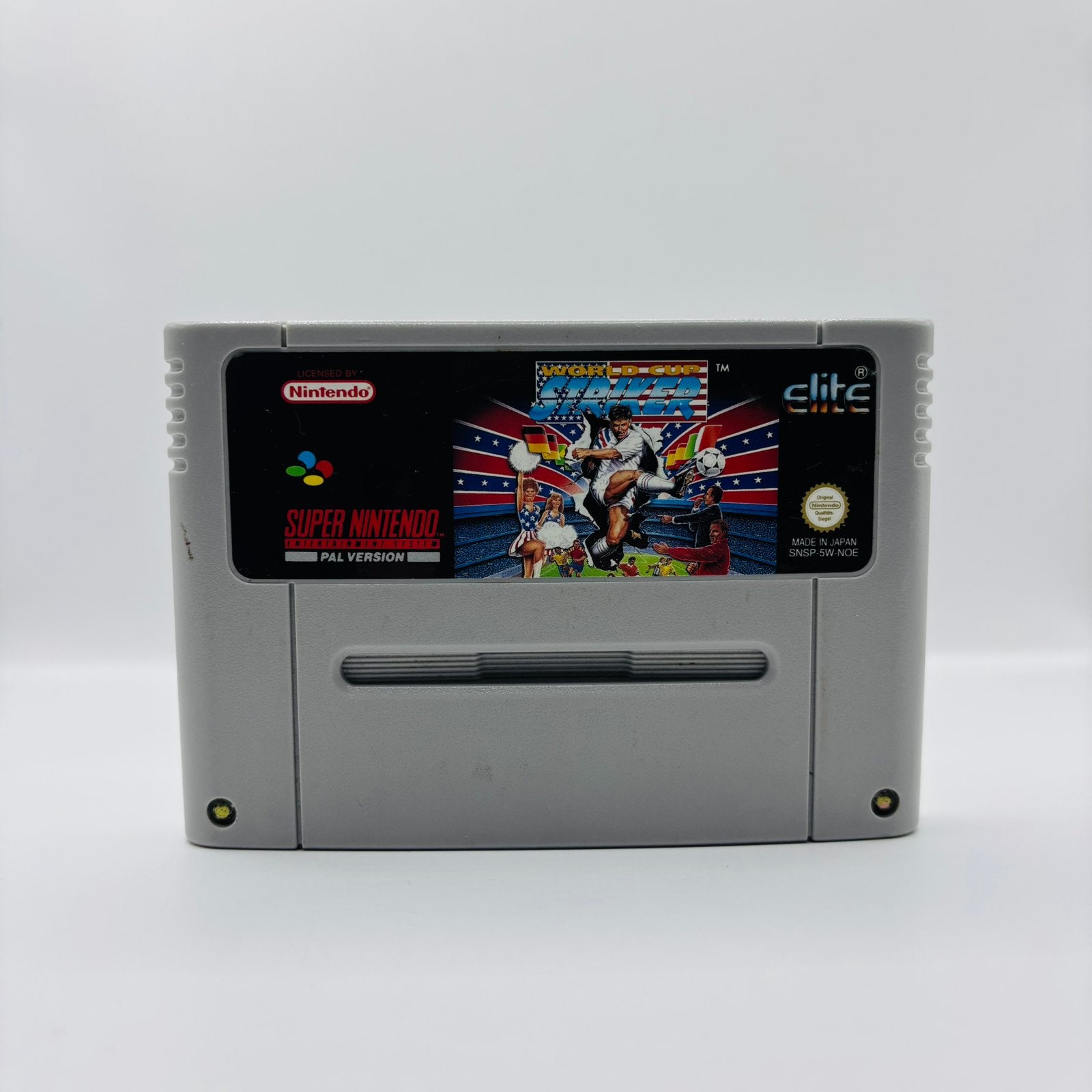 World Cup Striker Super Nintendo, Enlèvement ou Envoi, Comme neuf, Sport, À partir de 3 ans