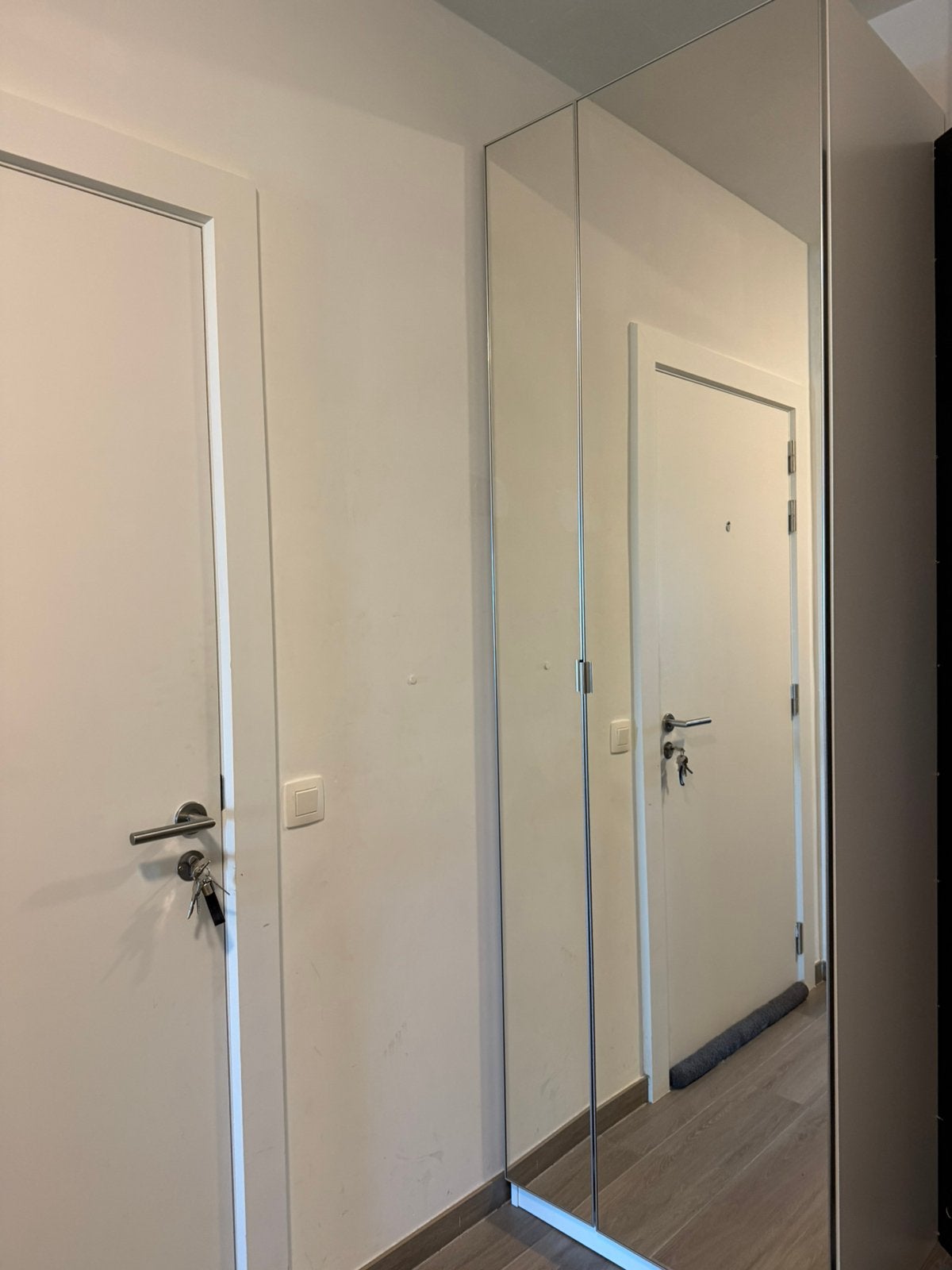 Kast met spiegels, Ikea, Enlèvement, Comme neuf