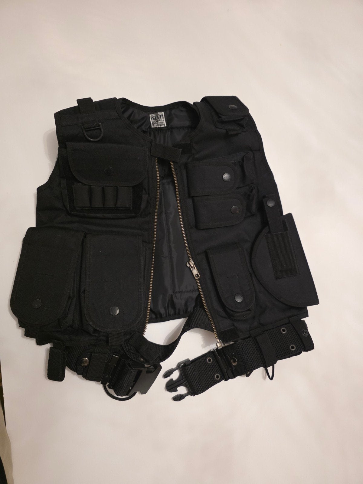 gilet airsoft, Ophalen
