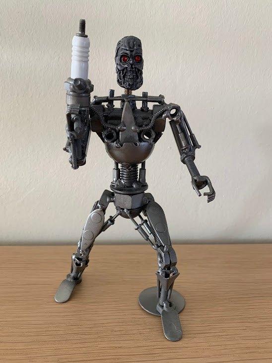 Terminator Robot, Enlèvement ou Envoi, Comme neuf, Film, Statue, Réplique ou Modèle