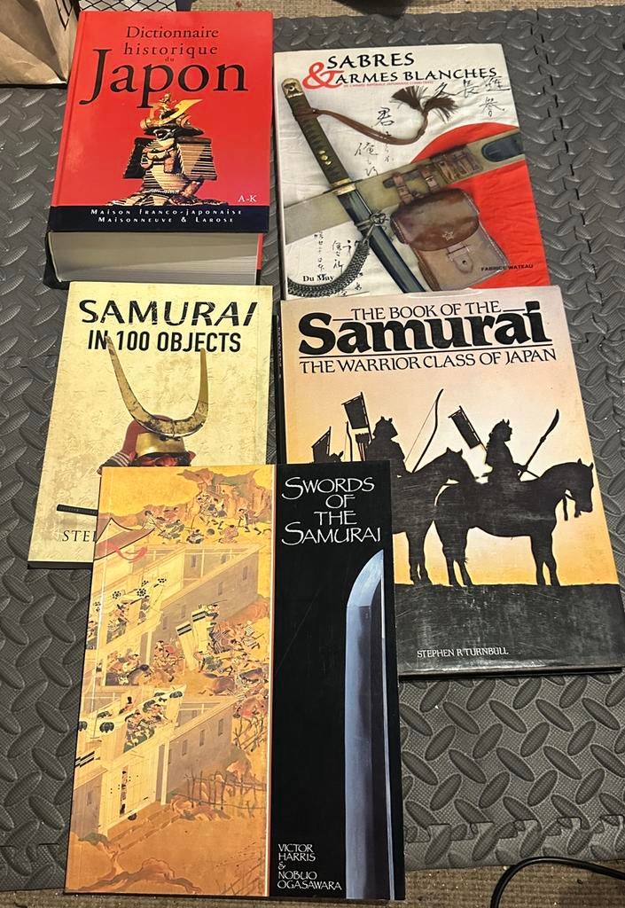 Lot 5 livres Japon / Samouraï – Histoire, armes et culture, Boeken, Ophalen of Verzenden, Zo goed als nieuw