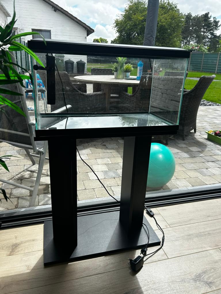 Visse aquarium, Animaux & Accessoires, Poissons | Aquariums & Accessoires, Comme neuf, Filter, Couvercle inclus, Pompe, Enlèvement