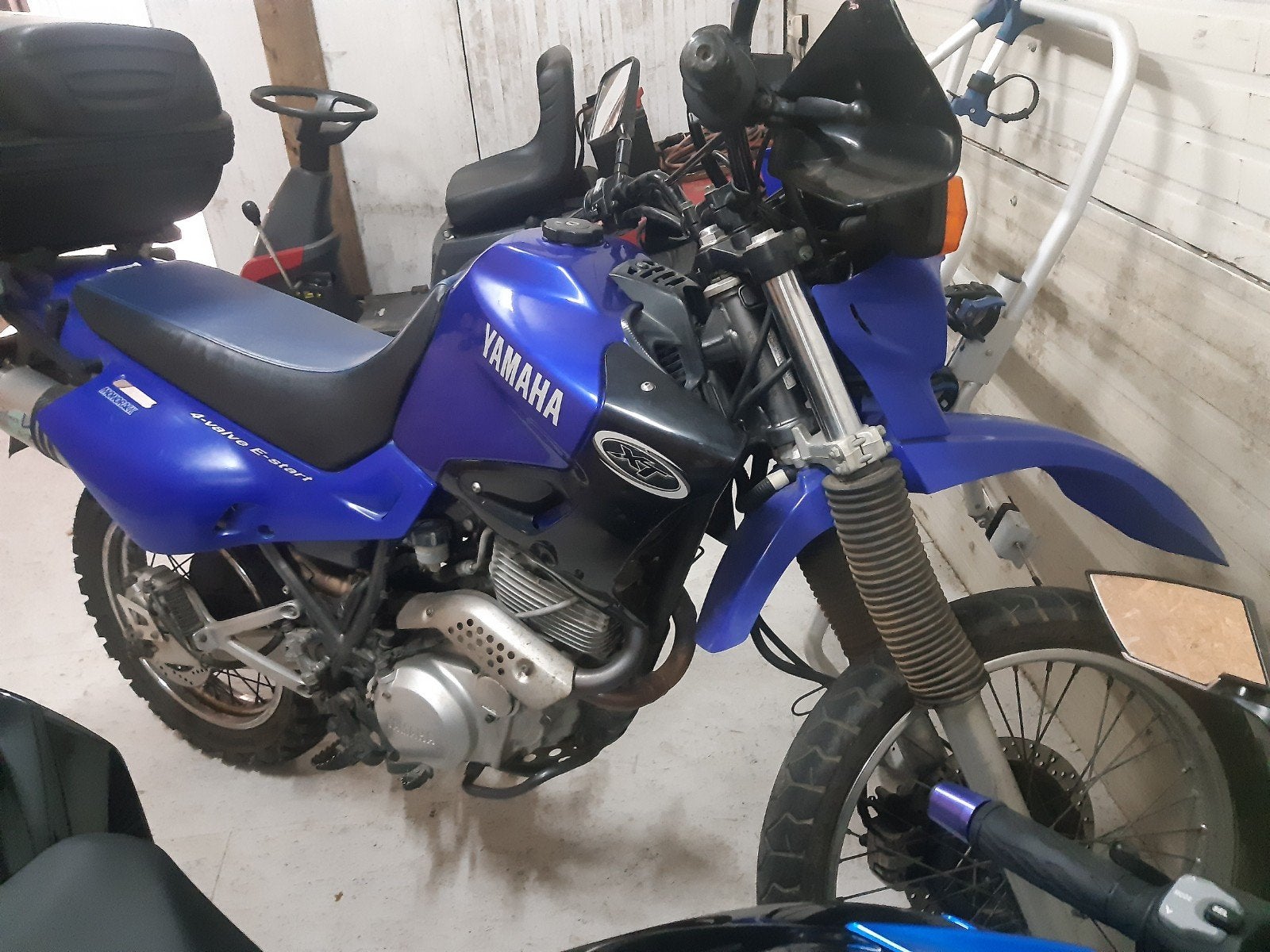 Yamaha XT600E, Enlèvement, Utilisé