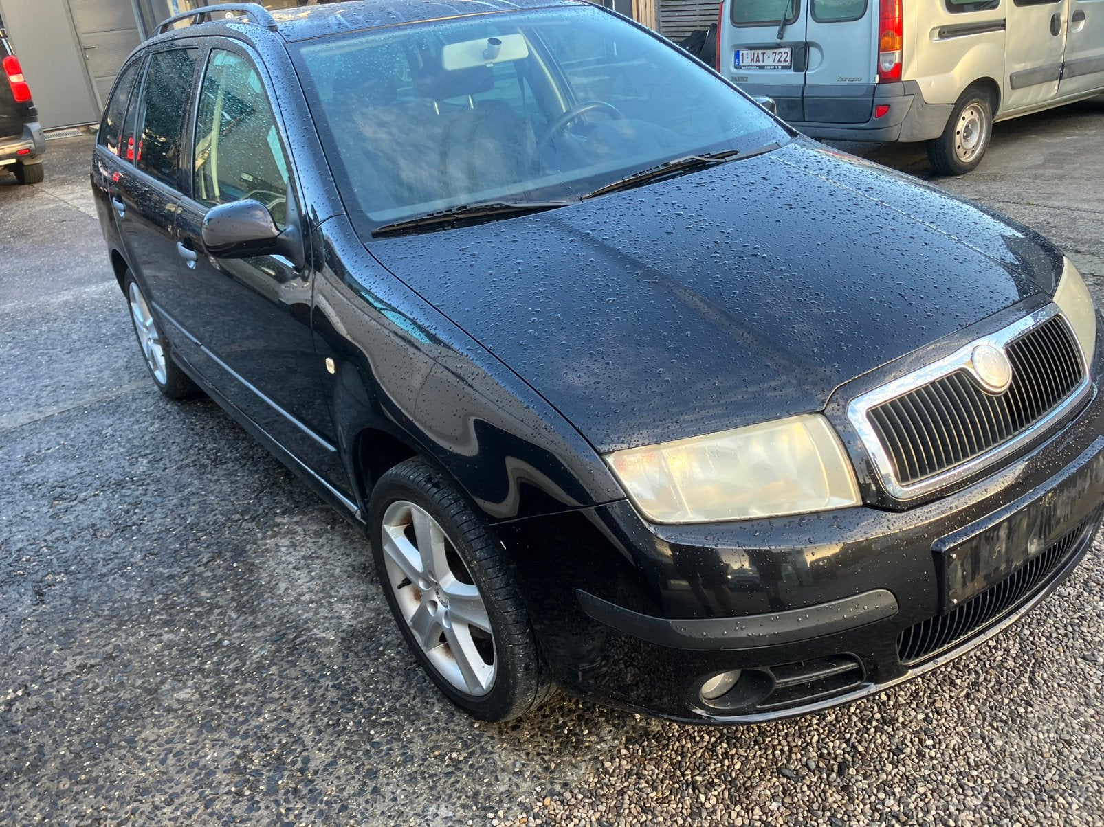 Skoda Fabia 1.4 essence, Enlèvement, Skoda
