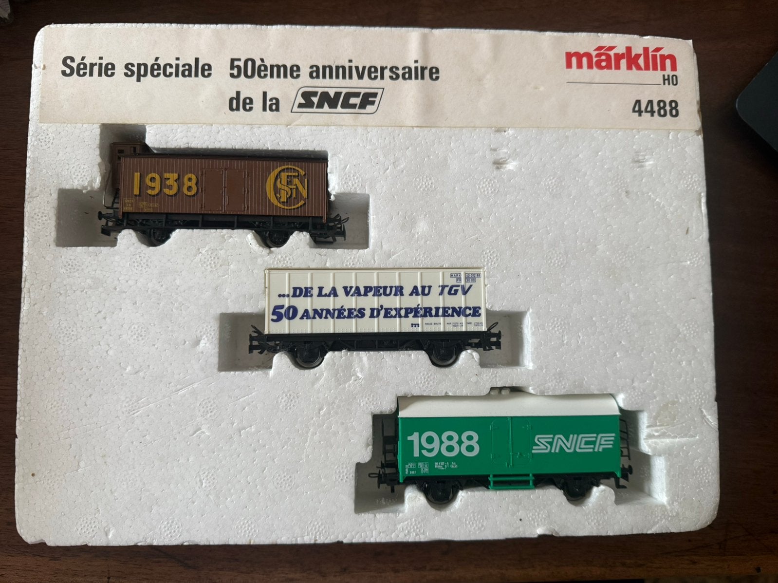 Märklin 4488 - Coffret 50 ans SNCF HO Vintage, Enlèvement ou Envoi, Comme neuf, Wagon, Märklin