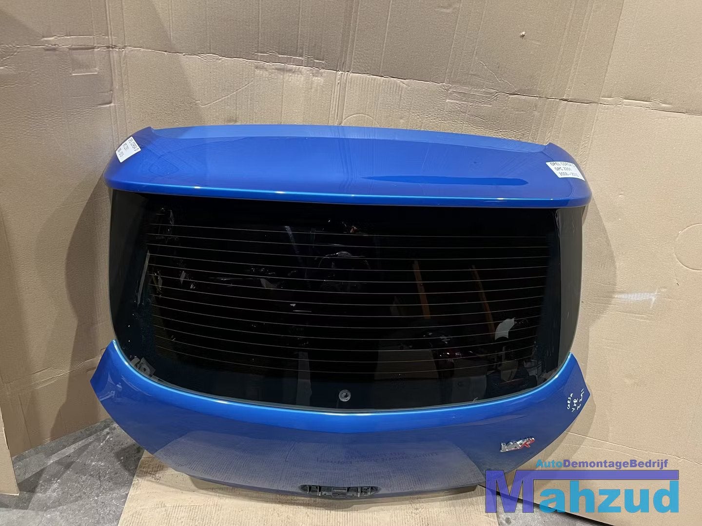 OPEL CORSA D BLAUW Z291 OPC VXR achterklep 2006-2015, Arrière, Opel Automobile GmbH, Porte, Opel