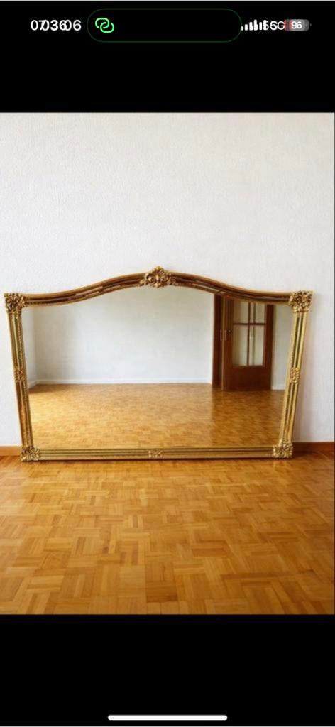 Prachtige grote franse louis 14de barok stijl spiegel, Huis en Inrichting, Woonaccessoires | Spiegels, Ophalen, Zo goed als nieuw