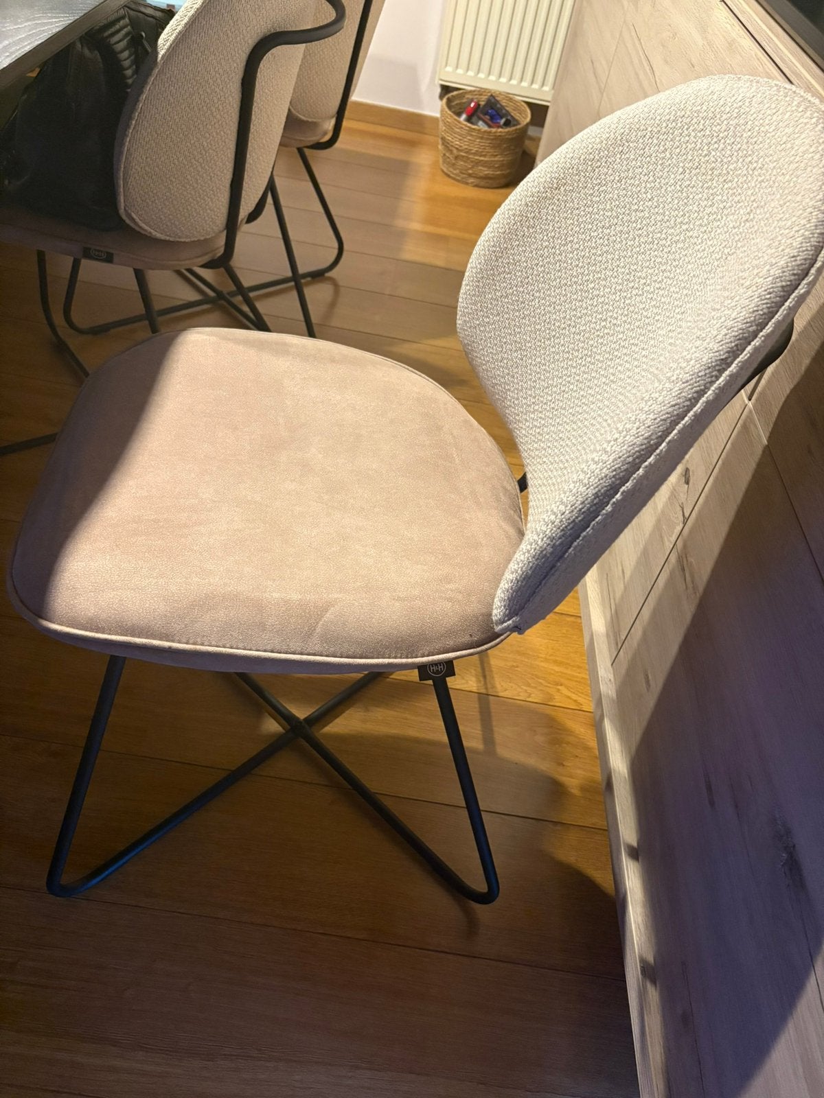 Lot de 6 chaises xooon, Maison & Meubles, Chaises, Enlèvement, Utilisé, Autres couleurs, Cinq, Six Chaises ou plus
