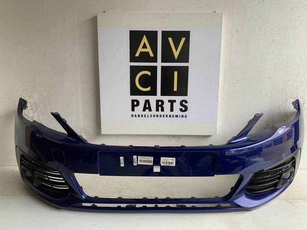 Peugeot 308 T9 Facelift voorbumper bumper BLEU MAGNETIC, Auto-onderdelen, Carrosserie, Bumper, Peugeot, Voor, Gebruikt, Ophalen of Verzenden