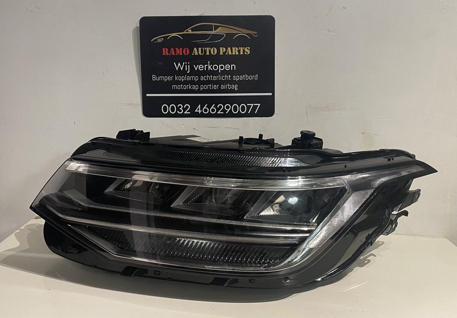 VW TIGUAN 5NA FACELIFT KOPLAMP LINKS VOLLED 5NB941035G