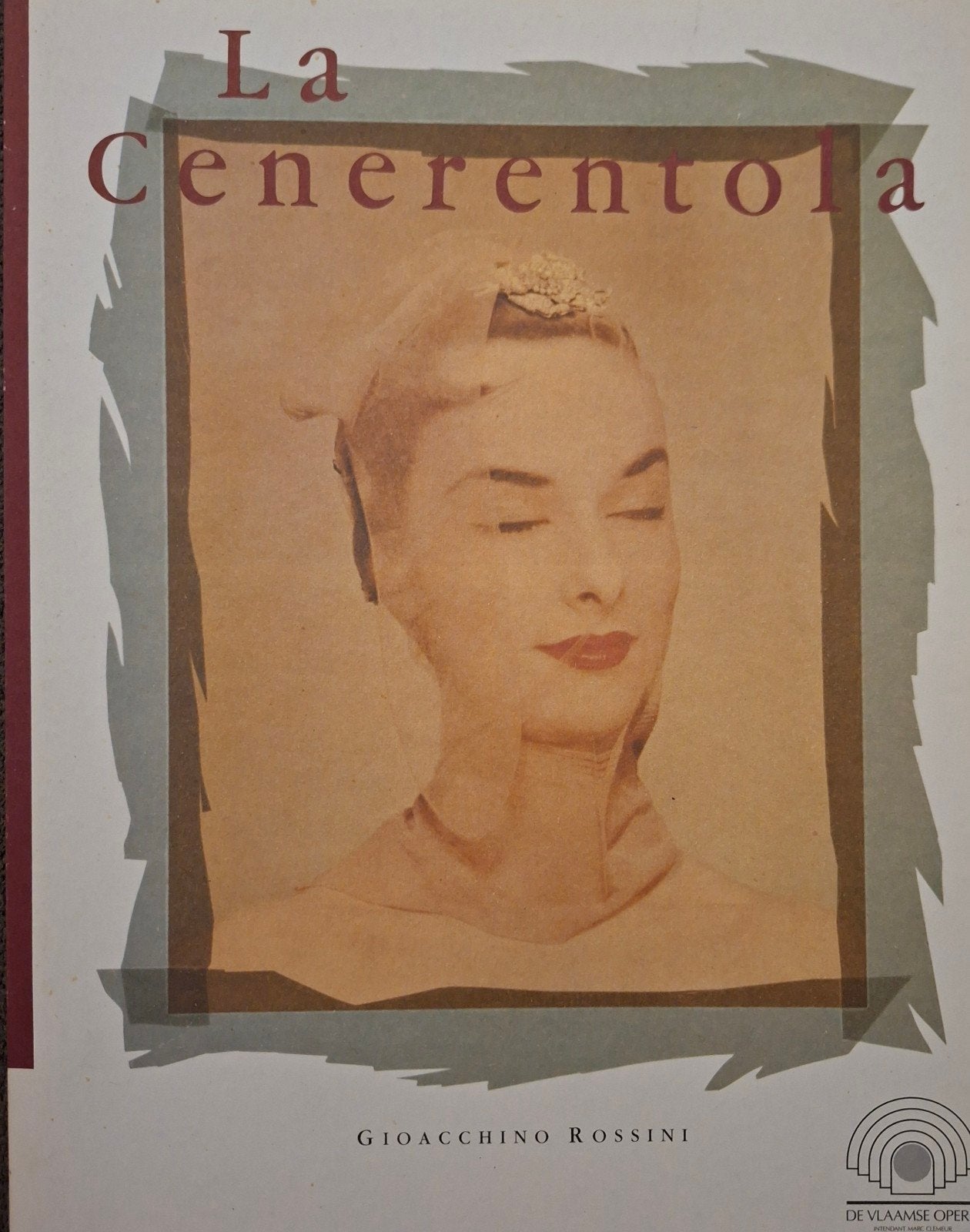 PROGRAMMA BOEK LA CENERENTOLA, Boeken, Ballet of Musical, Ophalen of Verzenden, Zo goed als nieuw, Gioacchino Rossini