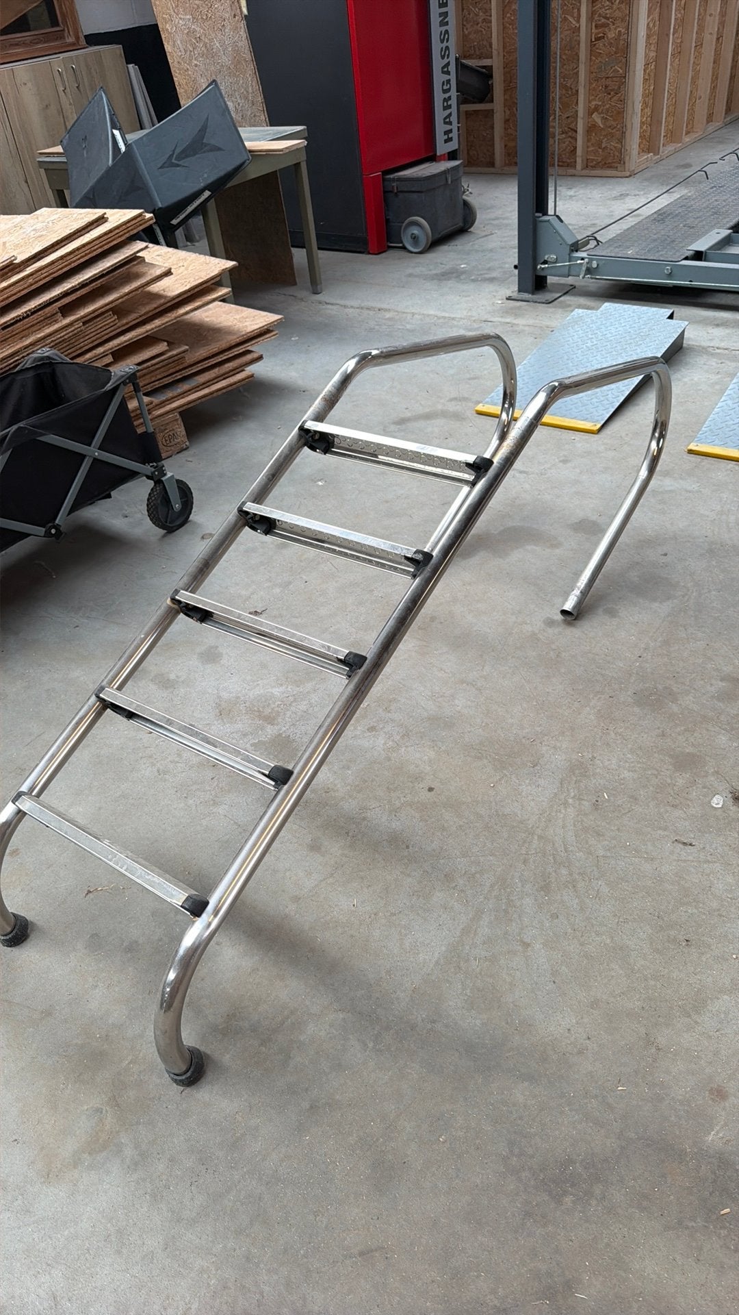 Zwembadladder, Bricolage & Construction, Échafaudages, Enlèvement