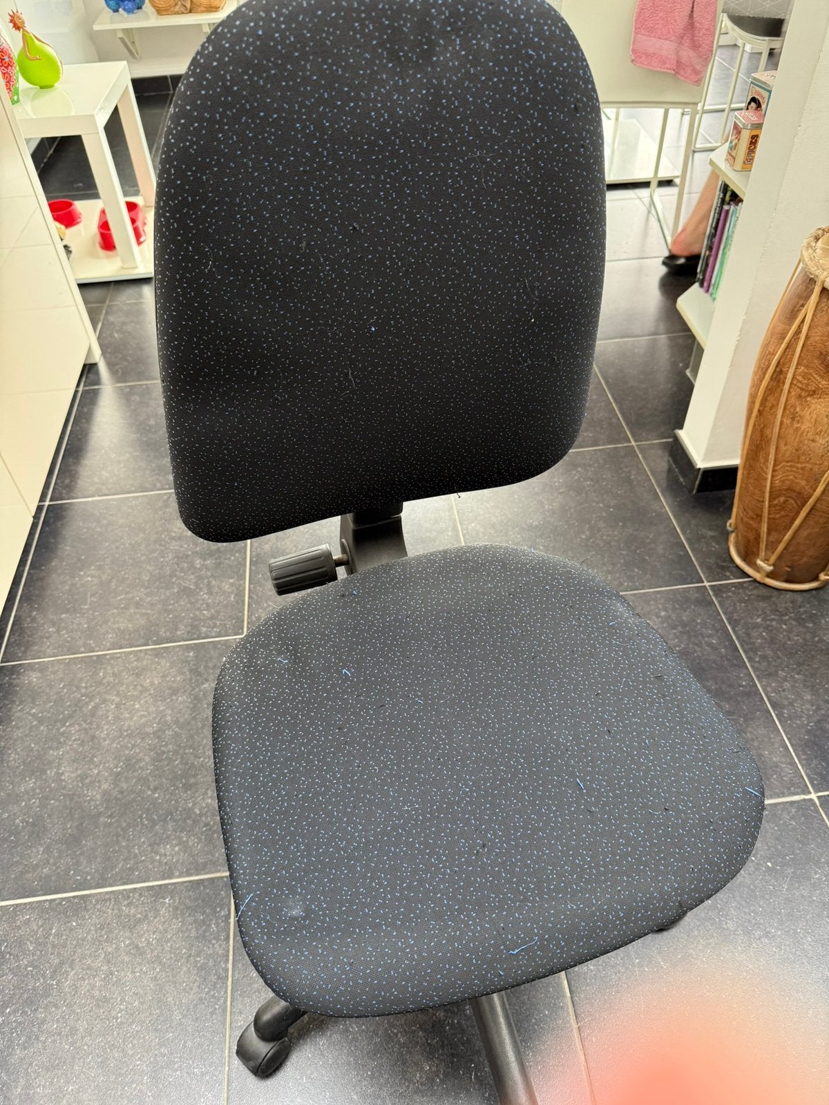 Chaise de bureau, dossier et hauteur réglables, Maison & Meubles, Enlèvement, Ergonomique, Utilisé, Chaise de bureau