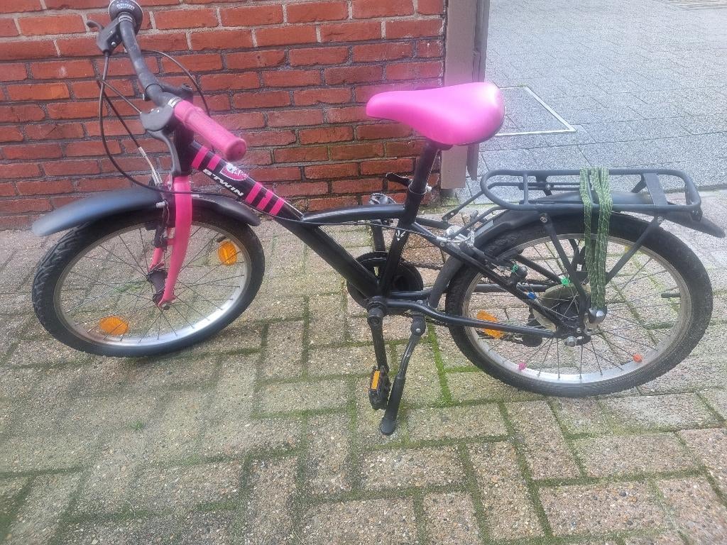 Meisjesfiets B-TWIN, Ophalen
