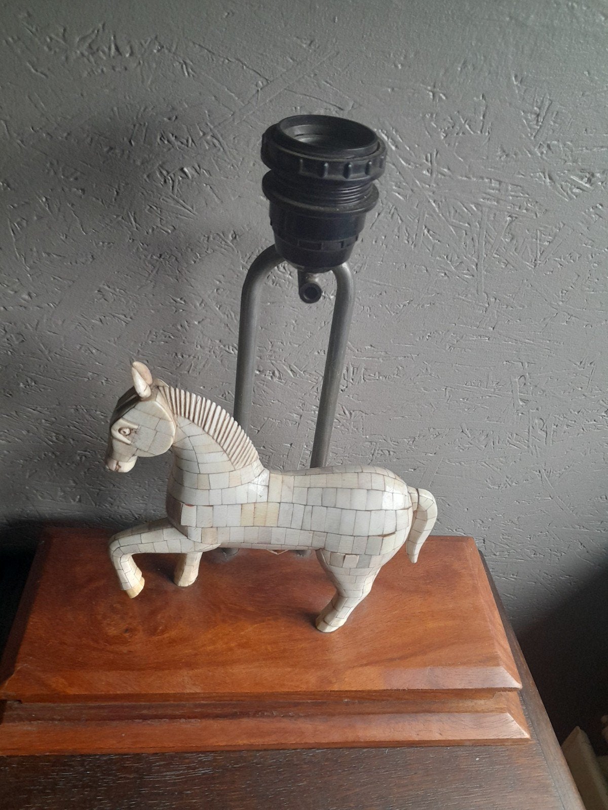 vintage lamp, Ophalen, Lamp