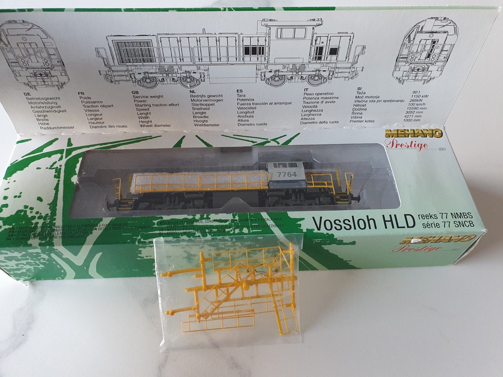 mehano prestige   sound  sncb, Hobby & Loisirs créatifs, Enlèvement ou Envoi, Rails