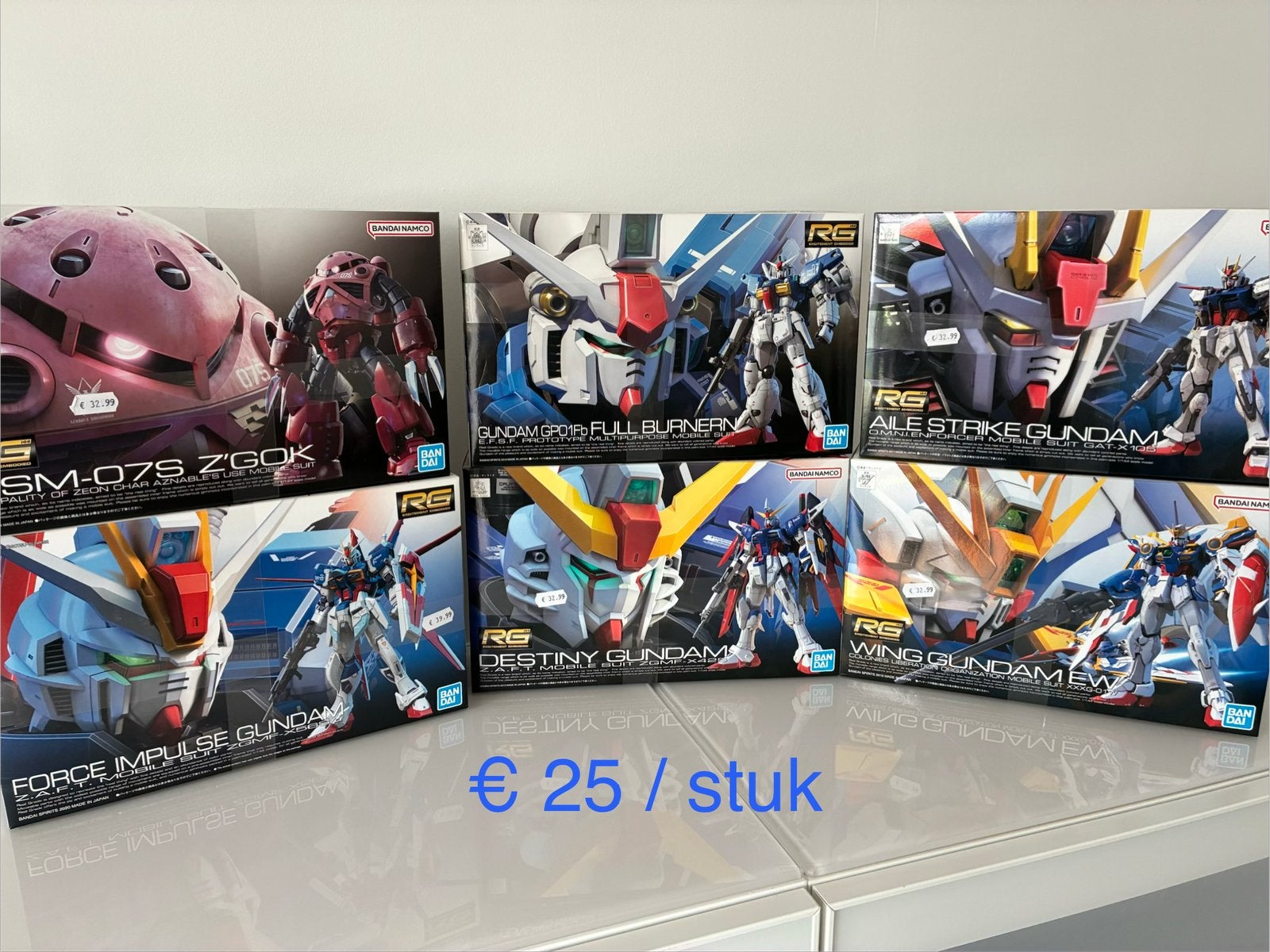 Gundam RG, Ophalen of Verzenden, Nieuw, Figuur of Figuren