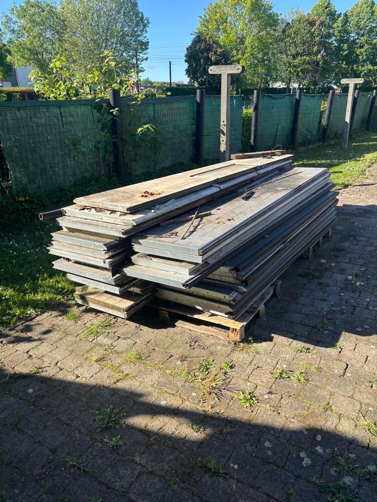 Garage panelen gratis, Doe-het-zelf en Bouw, Ophalen, Gebruikt