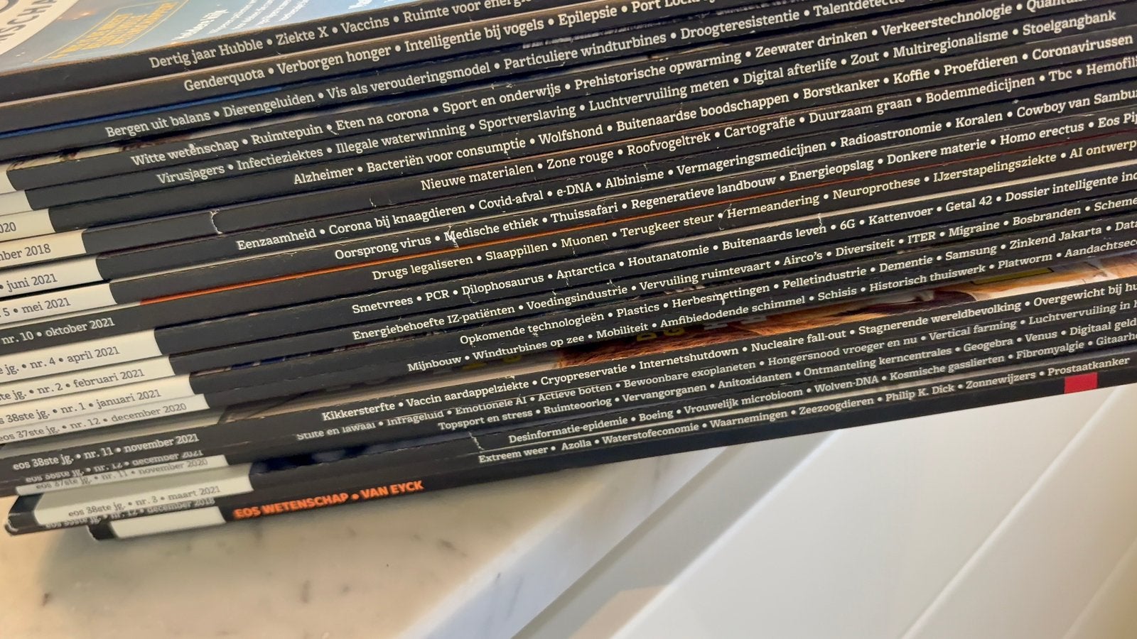 EOS magazines, Boeken, Ophalen, Zo goed als nieuw
