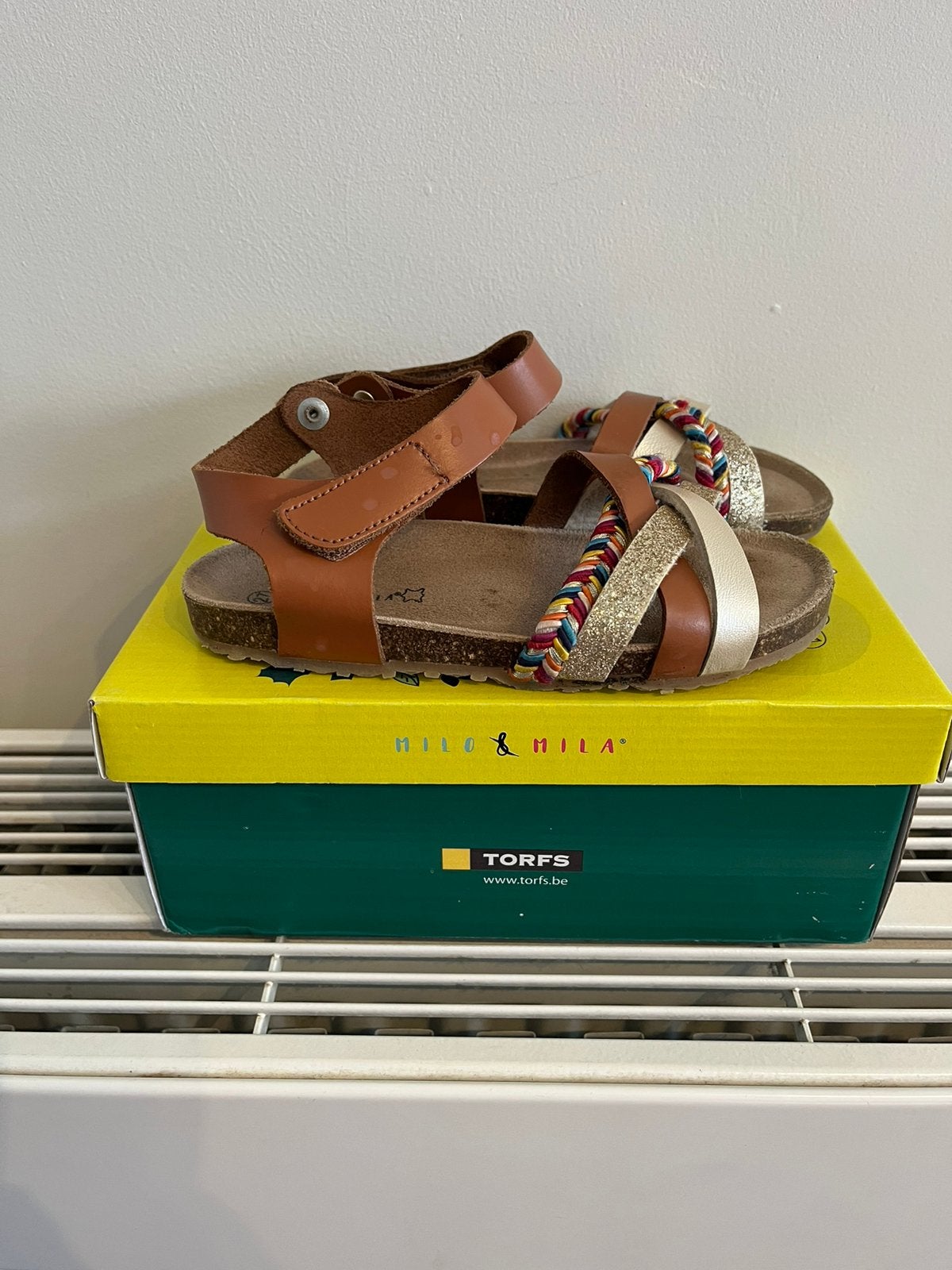 Sandalen Milo & Mila, maat 27, prima staat!, Meisje, Schoenen, Ophalen of Verzenden, Zo goed als nieuw