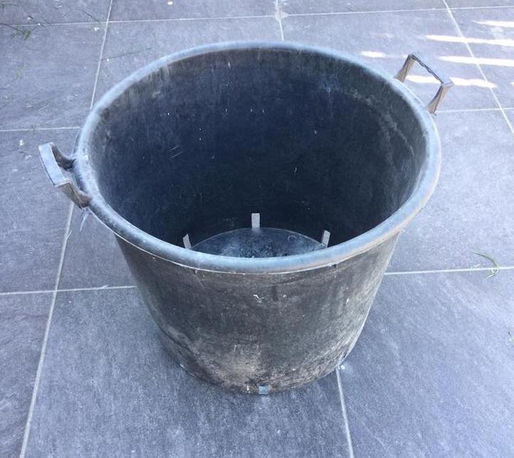 Plantenpot / boompot - L 61,50 cm H 47 cm, Tuin en Terras, Ophalen, Gebruikt