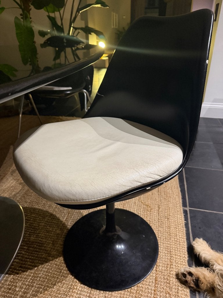 Knoll saarinen tulip tafel, Huis en Inrichting, Ophalen, Overige materialen, 150 tot 200 cm, 200 cm of meer