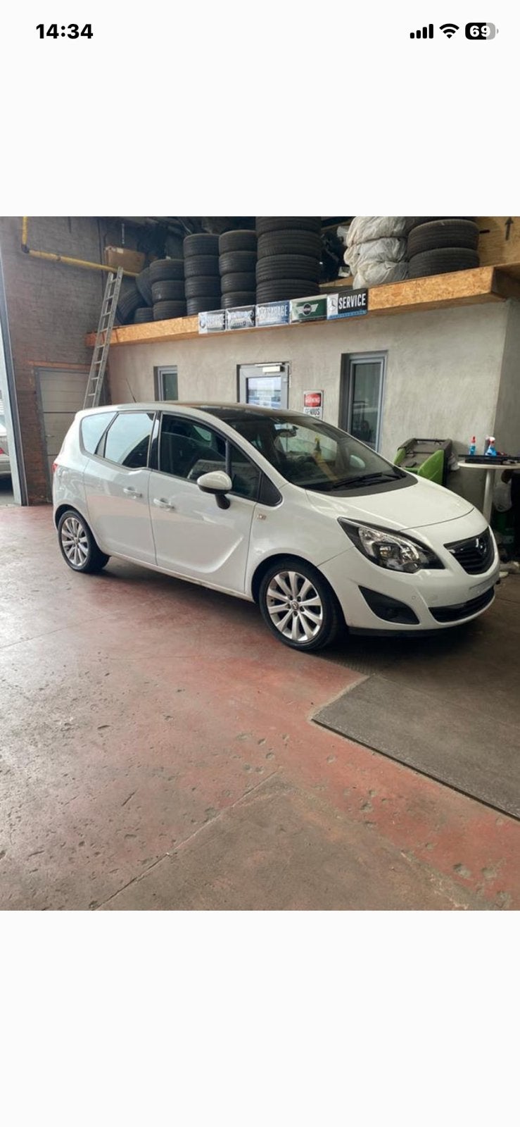 Opel meriva 1.4i benzine 2012, Auto's, Particulier, Meriva, Te koop, Benzine