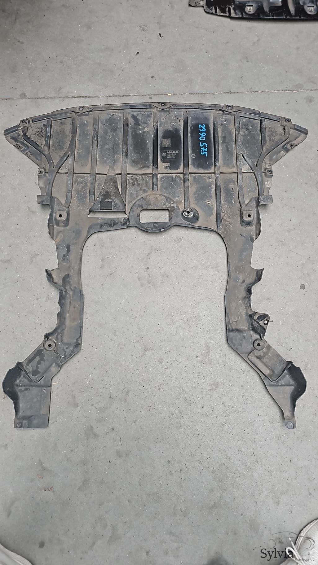 Bodemplaat onderplaat voorzijde kunstof BMW X1 E84 517529905, Gebruikt, -, -, Ophalen of Verzenden