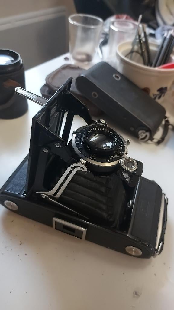 zeiss ikon 1936 carl zeiss (type Nettar des années 1930)., Enlèvement, Avant 1940, Appareils photo