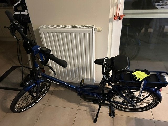 Electrische plooifiets L'Avenir fold it steps 500 Wh, Fietsen en Brommers, Zo goed als nieuw, 51 tot 55 cm, 50 km per accu of meer