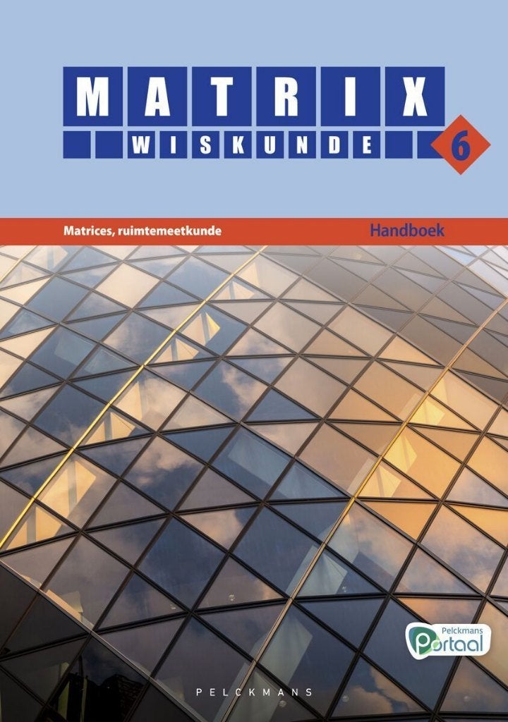 Matrix Wiskunde 6 Matrices, ruimtemeetkunde, Comme neuf, Enlèvement, Secondaire, Pelckmans