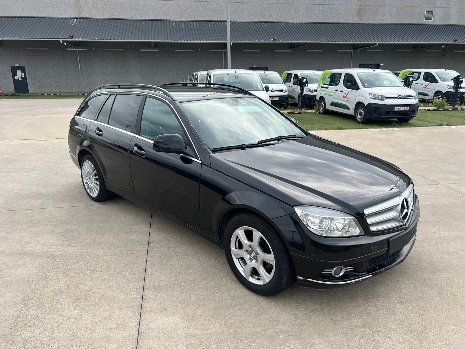 Mercedes C200 CDI , 2008 , 292.000 KM , Automaat, Auto's, Automaat, 4 deurs, Zwart, Leder