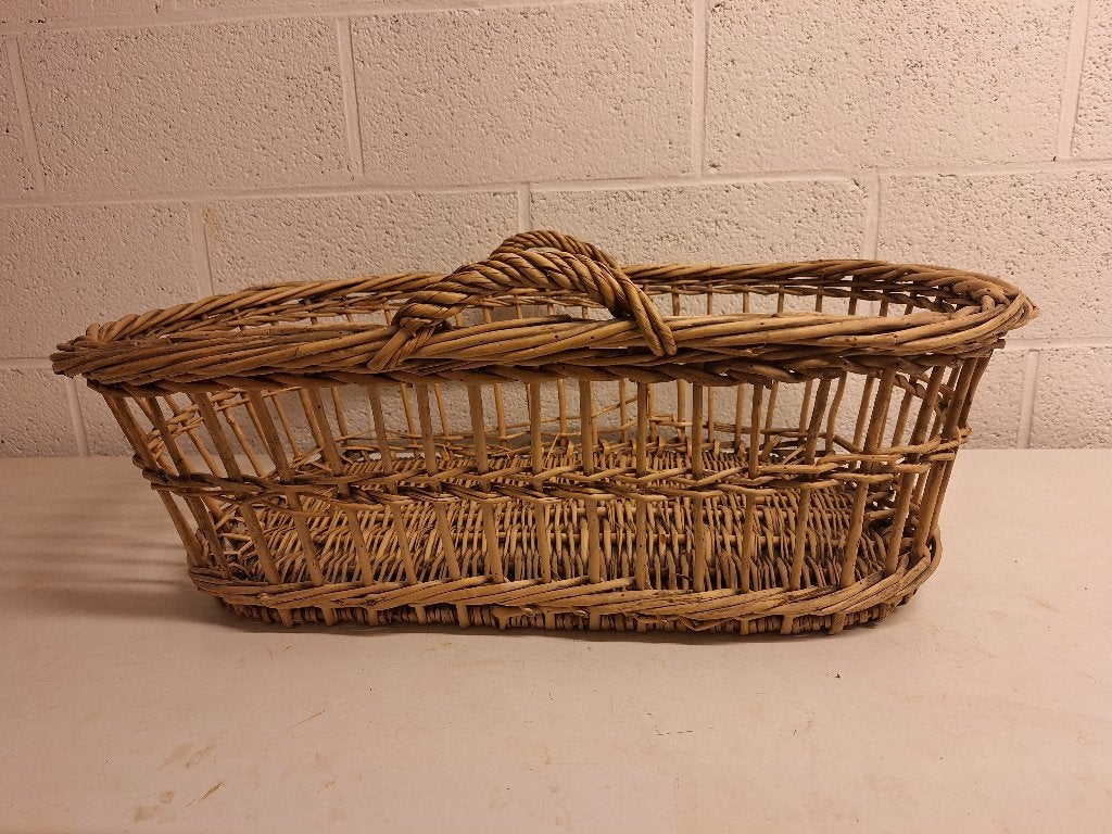 panier à linge en osier, Maison & Meubles, Enlèvement ou Envoi, Utilisé, Osier, Panier