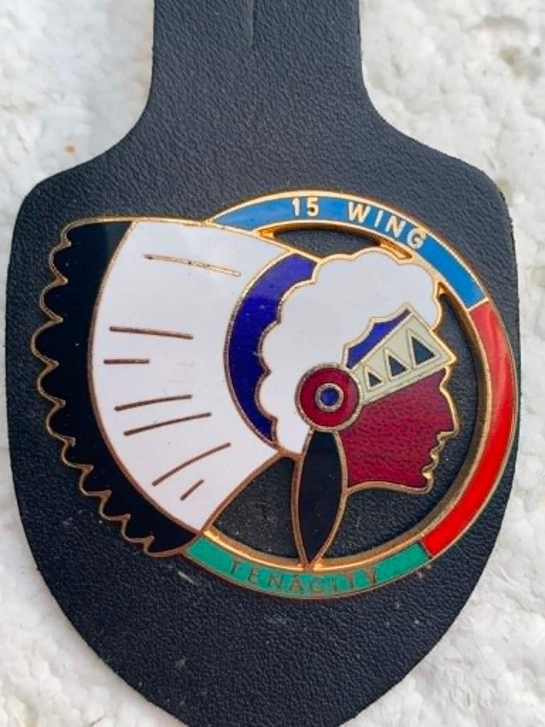 Borsthanger, 15de Wing, Tenacity (Drie kleuren), Collections, Objets militaires | Général, Enlèvement ou Envoi, Armée de l'air