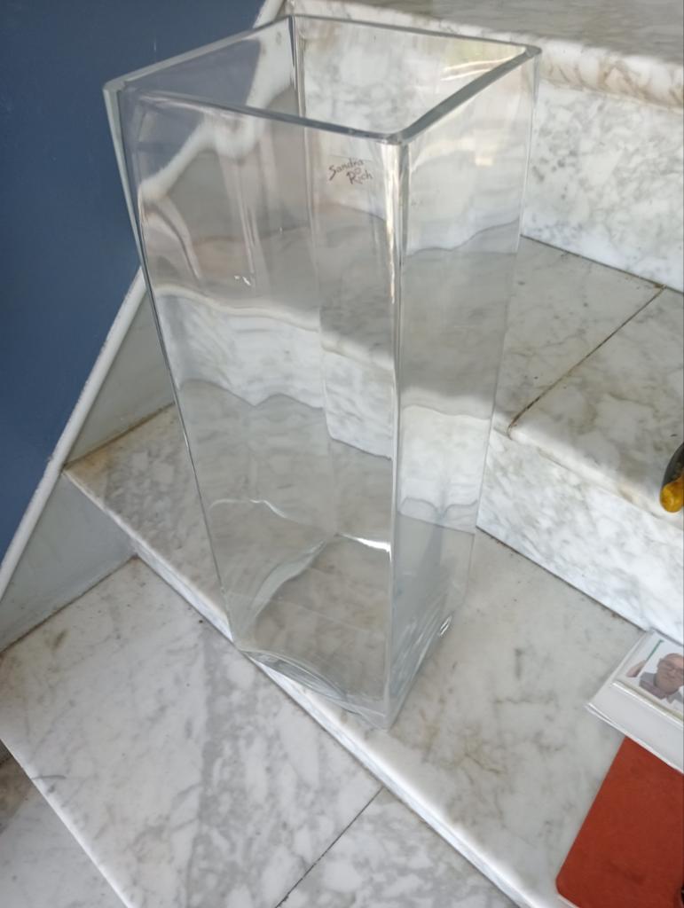Grand vase en verre, Enlèvement ou Envoi