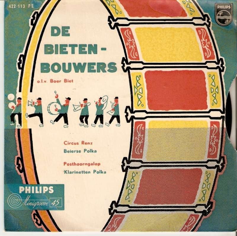 EP De Bietenbouwers - Circus Renz – Beierse polka, CD & DVD, Enlèvement ou Envoi, 7 inch, Comme neuf, Classique