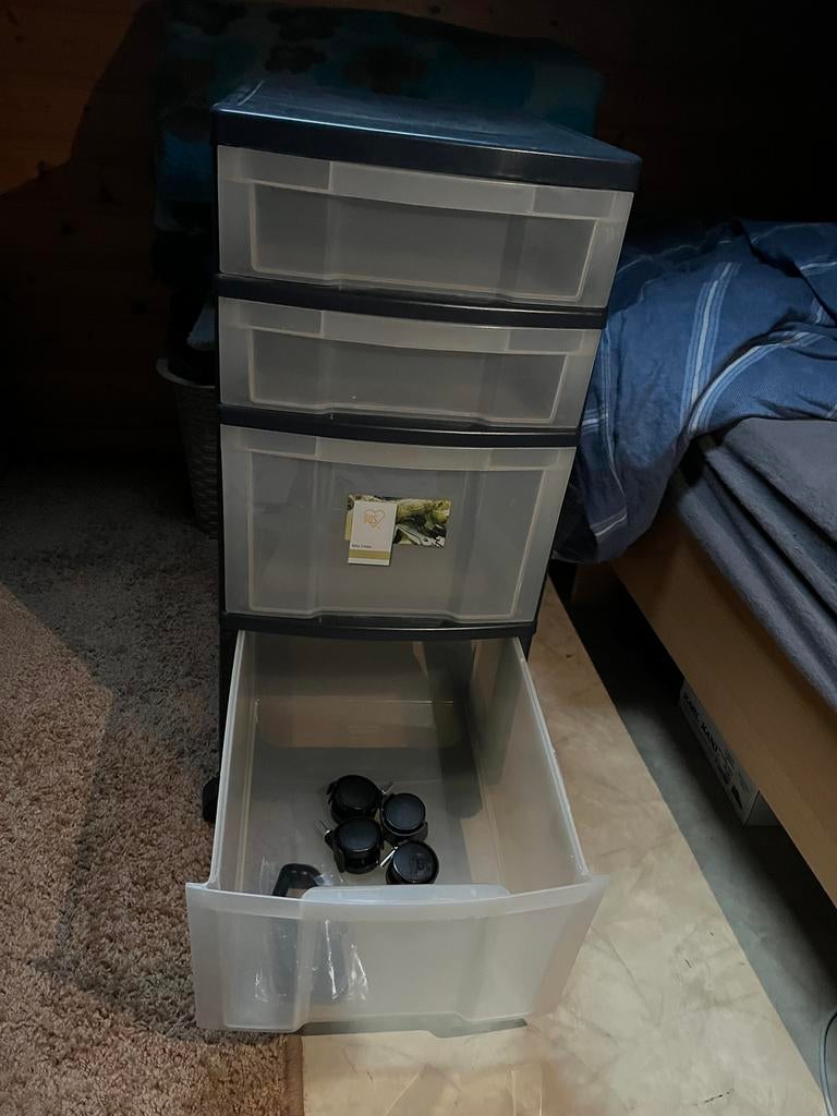 Plastic opbergunit, Ophalen, Zo goed als nieuw